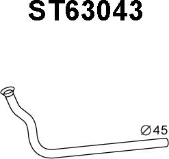 Veneporte ST63043 - Tubo gas scarico autozon.pro