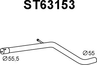 Veneporte ST63153 - Tubo gas scarico autozon.pro