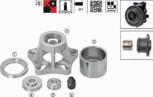 Vigor V2880 - Kit attrezzi montaggio, Mozzo / Cuscinetto ruota autozon.pro