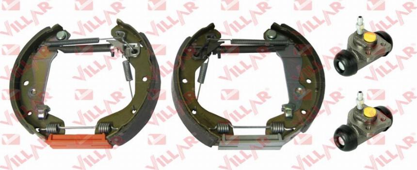 Villar 608.9007 - Kit ganasce freno autozon.pro