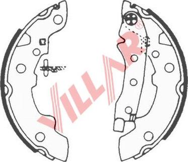 Villar 629.0586 - Kit ganasce freno autozon.pro