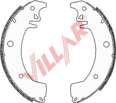 Villar 629.0579 - Kit ganasce freno autozon.pro