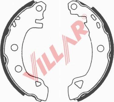 Villar 629.0578 - Kit ganasce freno autozon.pro