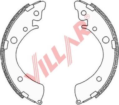 Villar 629.0697 - Kit ganasce freno autozon.pro