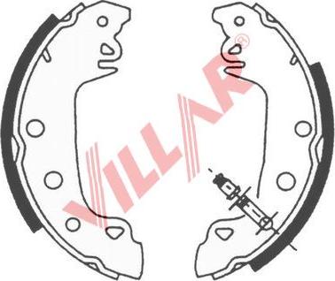 Villar 629.0650 - Kit ganasce freno autozon.pro