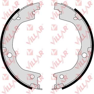 Villar 629.0263 - Kit ganasce, Freno stazionamento autozon.pro
