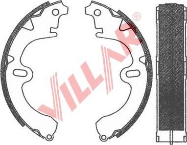 Villar 629.0779 - Kit ganasce freno autozon.pro