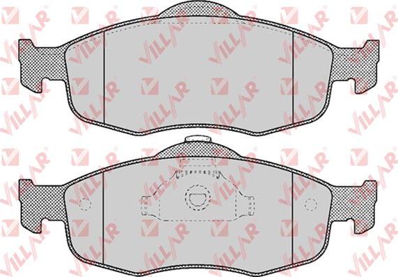 Villar 626.0471 - Kit pastiglie freno, Freno a disco autozon.pro