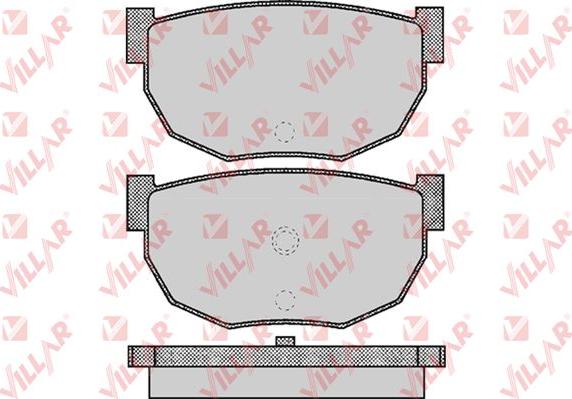 Villar 626.0503 - Kit pastiglie freno, Freno a disco autozon.pro