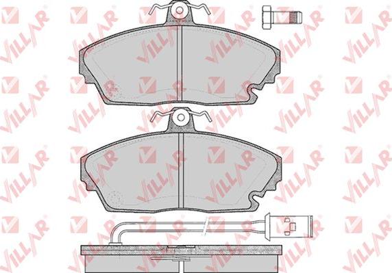 Villar 626.0339 - Kit pastiglie freno, Freno a disco autozon.pro