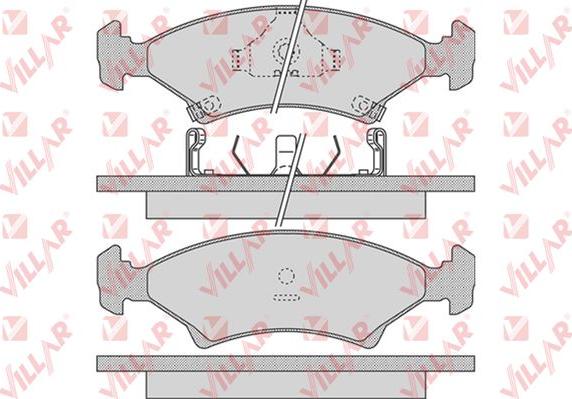 Lucas Electrical GDB3224 - Kit pastiglie freno, Freno a disco autozon.pro