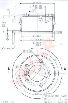 Villar 628.1916 - Discofreno autozon.pro