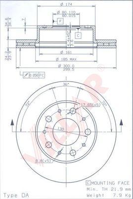 Villar 628.1913 - Discofreno autozon.pro