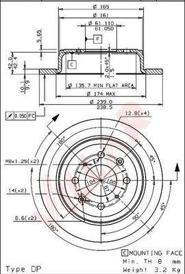 Villar 628.1495 - Discofreno autozon.pro