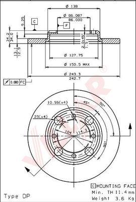 Stellox 6020 1212-SX - Discofreno autozon.pro