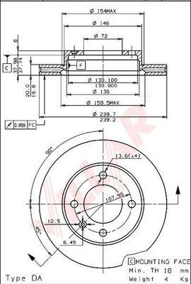 Villar 628.1547 - Discofreno autozon.pro