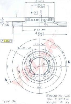 Villar 628.1501 - Discofreno autozon.pro