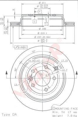 Villar 628.1856 - Discofreno autozon.pro