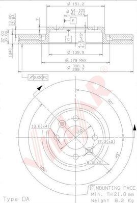 Villar 628.1833 - Discofreno autozon.pro