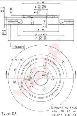 Villar 628.2177 - Discofreno autozon.pro