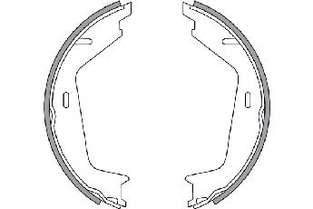 Volvo 274504 - Kit ganasce, Freno stazionamento autozon.pro