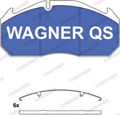 Wagner 2903004950 - Kit pastiglie freno, Freno a disco autozon.pro