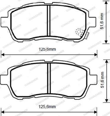 Magneti Marelli 323700005900 - Kit pastiglie freno, Freno a disco autozon.pro