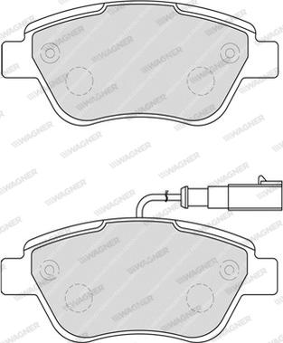 Wagner WBP23705C - Kit pastiglie freno, Freno a disco autozon.pro