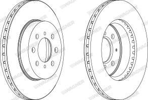 Wagner WGR0492-1 - Discofreno autozon.pro