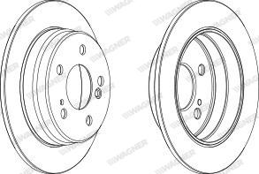 Wagner WGR0122-1 - Discofreno autozon.pro