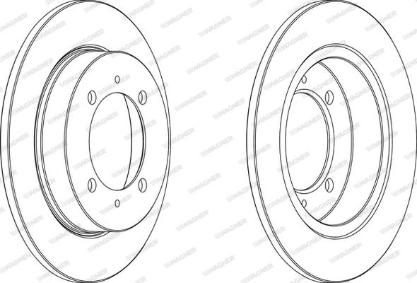 Wagner WGR0886-1 - Discofreno autozon.pro