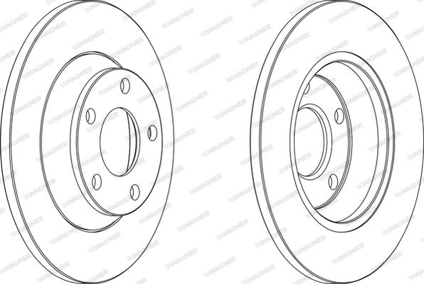 Wagner WGR0759-1 - Discofreno autozon.pro