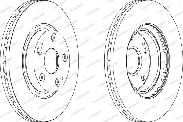 Wagner WGR1401-1 - Discofreno autozon.pro