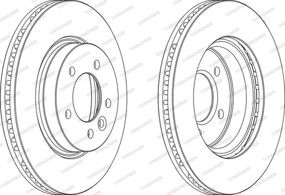 Wagner WGR1430-1 - Discofreno autozon.pro