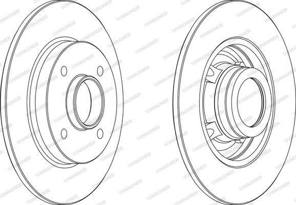 Wagner WGR1523-1 - Discofreno autozon.pro