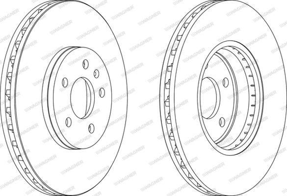Wagner WGR1664-1 - Discofreno autozon.pro