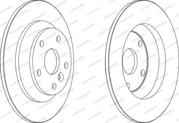 Wagner WGR1616-1 - Discofreno autozon.pro