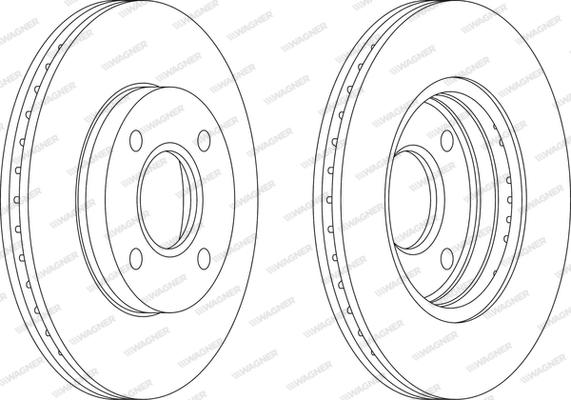 Wagner WGR1072-1 - Discofreno autozon.pro