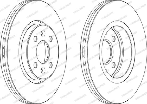 Wagner WGR1124-1 - Discofreno autozon.pro