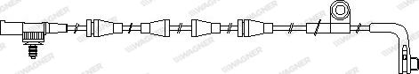 Wagner WWI282 - Contatto segnalazione, Usura past. freno / mat. d'attrito autozon.pro