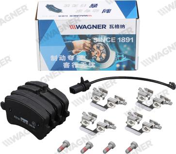 Wagner WZD1547-D - Kit pastiglie freno, Freno a disco autozon.pro