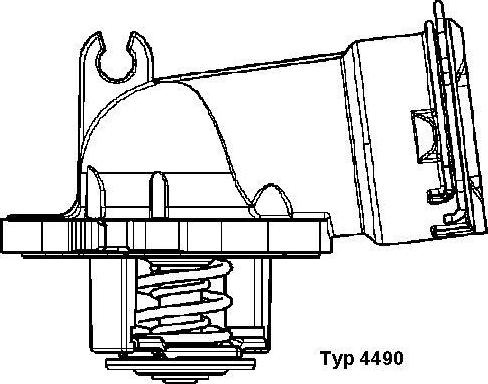 WAHLER 4490.87D - Termostato, Refrigerante autozon.pro