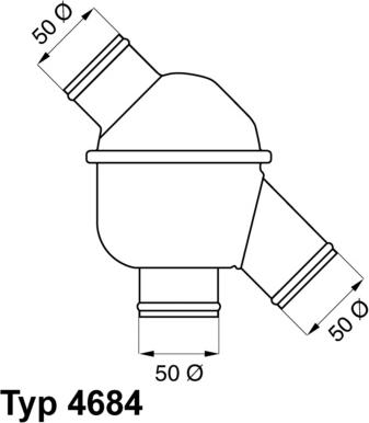 WAHLER 4684801 - Termostato, Refrigerante autozon.pro