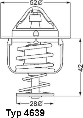 WAHLER 4639.82D - Termostato, Refrigerante autozon.pro