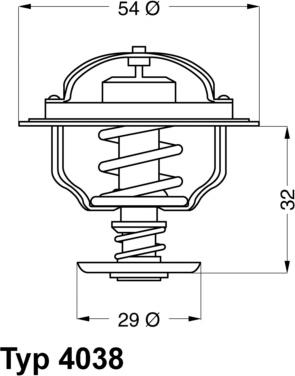 WAHLER 403881D - Termostato, Refrigerante autozon.pro