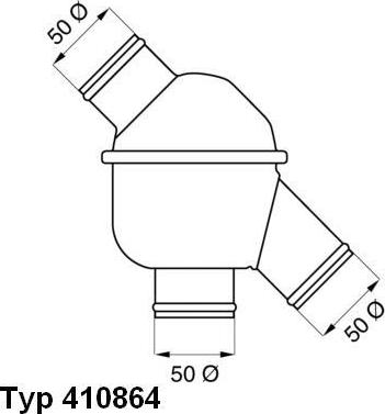 WAHLER 410864.79D0 - Termostato, Refrigerante autozon.pro