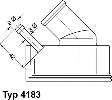 WAHLER 4183.92D - Termostato, Refrigerante autozon.pro