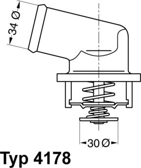 WAHLER 4178.92D - Termostato, Refrigerante autozon.pro