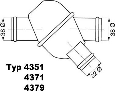 WAHLER 4371.80 - Termostato, Refrigerante autozon.pro