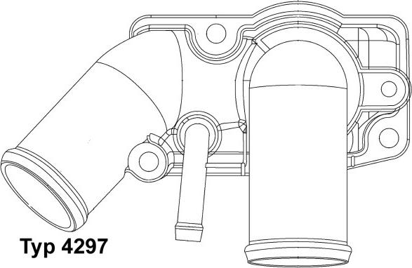 WAHLER 4297.92D - Termostato, Refrigerante autozon.pro